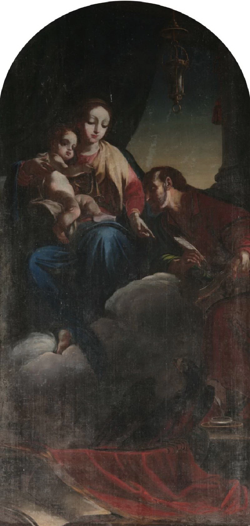 Madonna della cintola con San Giovanni Evangelista